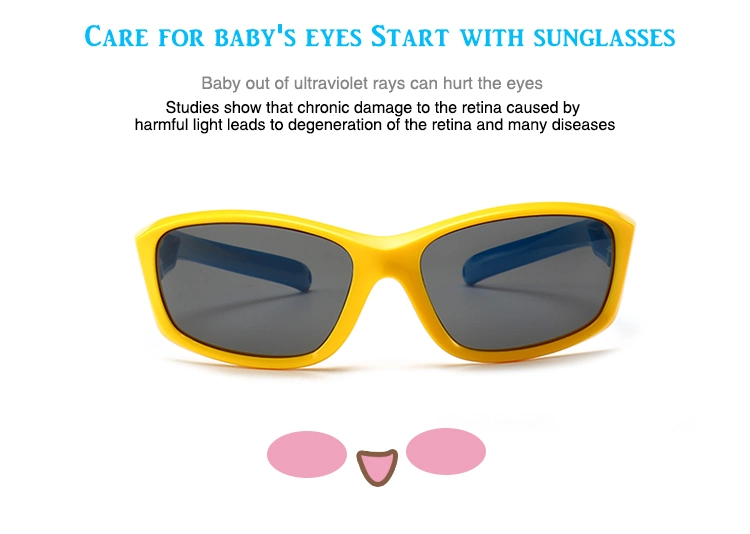 2020 Kids Sunglasses Tr 90 Colorful New Design Children Sunglasses