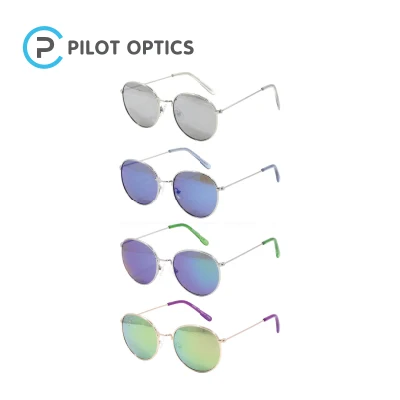 Детские солнцезащитные очки Pilot Optics для маленьких девочек, металлические солнцезащитные очки