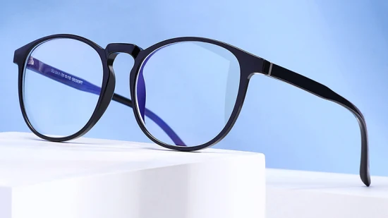 2023 Amazon, хит продаж, Tr90, детские круглые компьютерные очки с пружинным шарниром, антибликовые очки с синим светом для детей